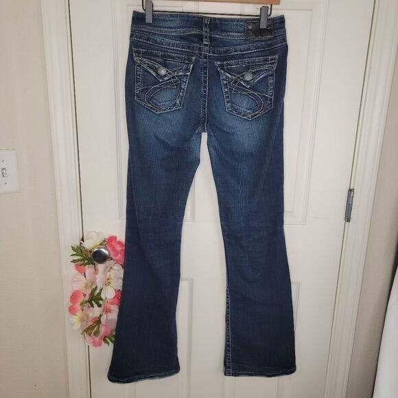 Silver Suki surplus bootcut denim jeans size 29x32 - Picture 5 of 9